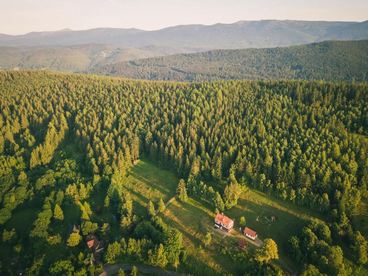 Izerski Horyzont - Dom Z Balia W Lesnej Perspektywie Kopaniec Eksteriør billede